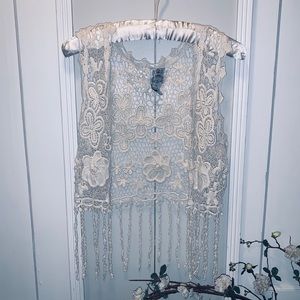 Lace vest